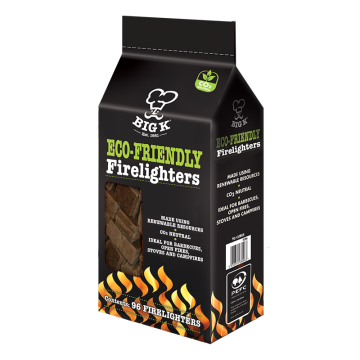 Wooden Firelighter Cubes - PEFC Certified (FL96)