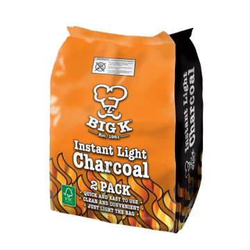 Two Individual Bags of Instant Light Lumpwood Charcoal FSC® Certified (IL02FSC)