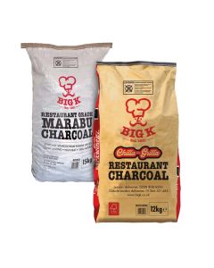 Chilla-Grilla 12kg (RCH12FSC) & Marabu Charcoal 15kg (RCH15) Lumpwood Charcoal Bundle