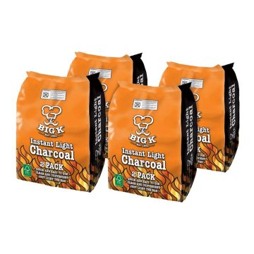 4 x Two Individual Bags of Instant Light Lumpwood Charcoal FSC® Certified (IL02FSC) Bundle