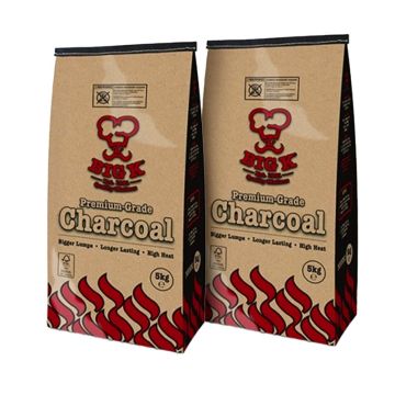 2 x Premium Grade Lumpwood Charcoal FSC® Certified (PCH05FSC) - 5kg Bag Bundle