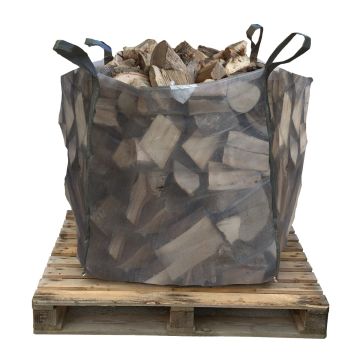 5 x Kiln Dried Hardwood Logs in a Bulk Bag (LGBULKKD) Bundle
