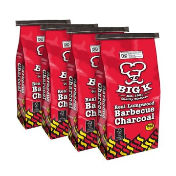 4 x Real Lumpwood Charcoal 5kg FSC® Certified (FSCCH05) Bundle