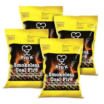 4 x Smokeless Coal (SCF10) - 10kg Bag Bundle