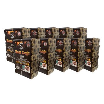 10 x Compressed Saw Dust Heat Logs (LGHEATFSC) - FSC® Certified Pack of 12 Heat Logs Bundle