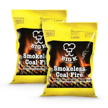 2 x Smokeless Coal (SCF20) - 20kg Bag Bundle