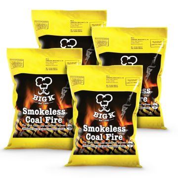 4 x Smokeless Coal (SCF20) - 20kg Bag Bundle