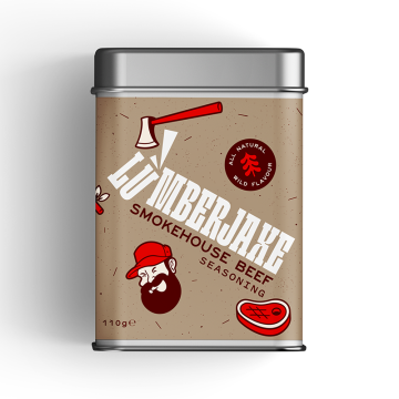 Lumberjaxe Food Company Smokehouse Beef Seasoning (LSB80)