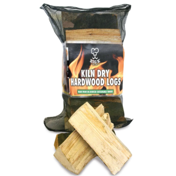 Kiln Dried Hardwood Logs (LG01KD) FSC® Certified and Grown in Britain - Single Net Bags & Boxes to Full Pallet Deals