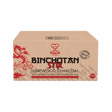 Binchotan Binchostix Lumpwood Charcoal (BINCHOSTIX10) - 10kg Box
