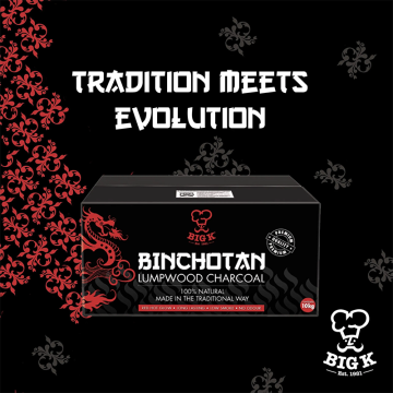 Binchotan Lumpwood Charcoal (BINCHOTAN10) - 10kg Box