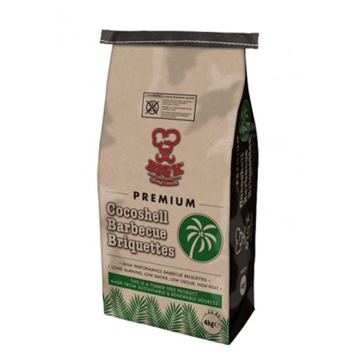 4kg Coconut Shell Charcoal Briquettes (CONUTB04)