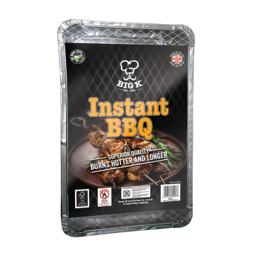 All in One Picnic Disposable Barbecue with FSC® Certified Instant Light Lumpwood Charcoal (DB01)