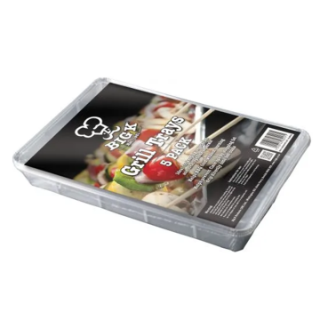 5 Pack of Foil Grill Trays (FLGRILL)
