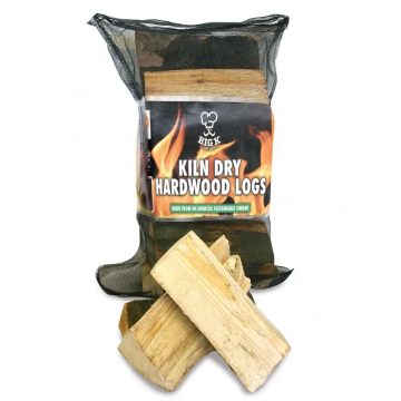 Kiln Dried Hardwood Logs (LG01KD) FSC® Certified and Grown in Britain - 80 Bags on a Full Pallet 