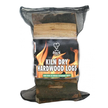 Kiln Dried Hardwood Logs (LG01KD) FSC® Certified and Grown in Britain - Net Bags