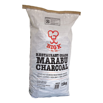 15kg Professional Marabu Lumpwood Charcoal (RCH15) - Single Bags to Full Pallet Options