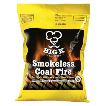 Smokeless Coal (SCF10) - 48 x 10kg on a Half Pallet (48 Bags)