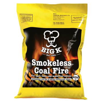 Smokeless Coal (SCF20) - 15 x 20kg on a Quarter Pallet (15 Bags)