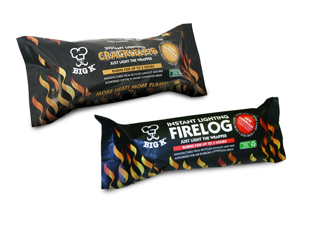 Crackle and Fire Logs